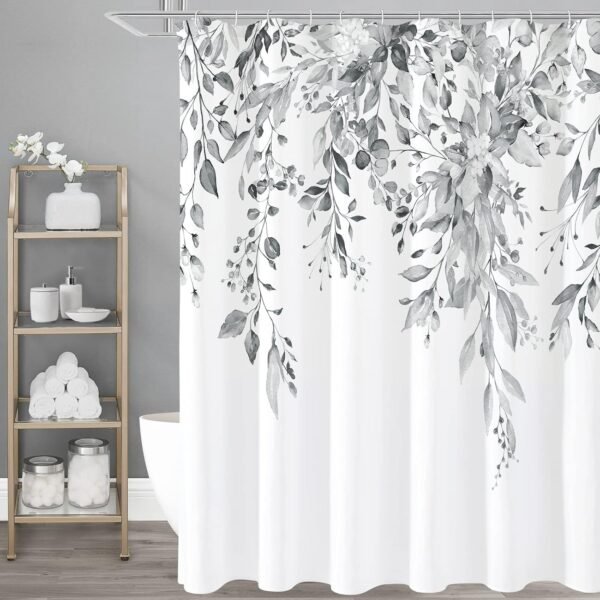 Botanical Leaf Shower Curtain