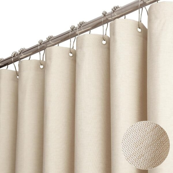 Heavy Duty Polyester Shower Curtain